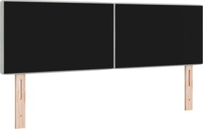 vidaXL Κεφαλάρι Ανοιχτό γκρι 160 cm Βελούδο