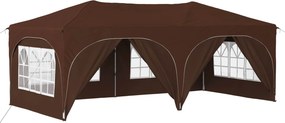 vidaXL Αυτοσχέδιο Μόρφωση 574 x 289 x 245 cm Καφέ Ύφασμα Όξφορντ