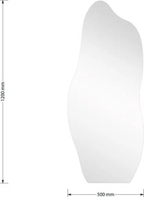 Καθρέπτης Ιrregular 1 pakoworld 50x1x120εκ