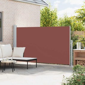vidaXL Σκίαστρο Πλαϊνό Συρόμενο Βεράντας Καφέ 180 x 300 εκ.