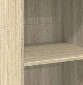 vidaXL Ντουλάπι Sonoma Δρυός 50x41x124 εκ. από Επεξεργασμένο Ξύλο