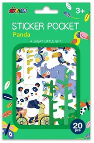 Avenir Αυτοκόλλητα 20Τμχ Sticker Pocket Panda 60507