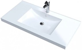 Sanitec ALBA Νιπτήρας Μπάνιου 80x46x13cm