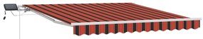 vidaXL Σκηνίτσα Αναδιπλούμενη with 300 x 250 εκ πορτοκαλί και καφέ