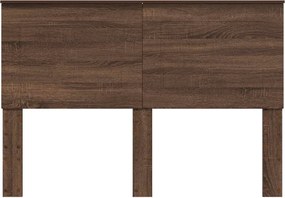vidaXL Κεφαλάρι Καφέ δρυς 100 cm Μηχανικά επεξεργασμένο ξύλο