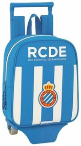 Σχολική Τσάντα με Ρόδες 805 RCD Espanyol 611753280 Μπλε Λευκό