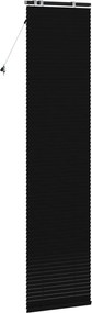 vidaXL Βενετσιάνικη Σκίαση Μαύρο 65 x 250 cm 35 mm