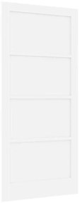 vidaXL Εσωτερική Πόρτα Λευκό 93 x 202 cm Κόντρα πλακέ