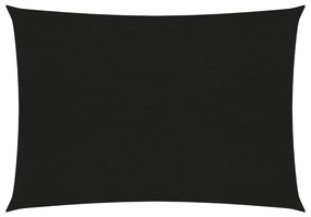 Πανί Σκίασης Μαύρο 4 x 5 μ. από HDPE 160 γρ./μ² - Μαύρο
