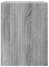 vidaXL Ντουλάπι Τηλεόρασης Τοίχου Γκρίζο Σονομα 30 x 31 x 40 εκ.