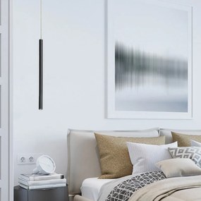 Φωτιστικό Οροφής Μονόφωτο LED Aca Fino RA31LEDP60BK Black