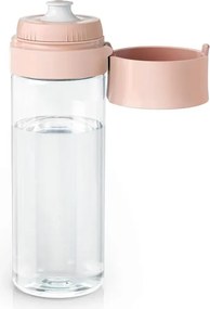 Φιάλη νερού με φίλτρο Brita Fill & Go Vital, 600 ml, φίλτρα MicroDisc, χωρίς BPA, ροζ