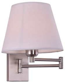Απλίκα Τοίχου Χωνευτή Homelighting Dennis 77-3560 Nickel