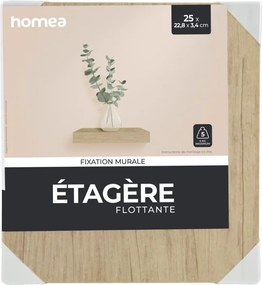 Ράφι Τοίχου (25x22.8x3.4) L-C L.Oak 6RAN790CC