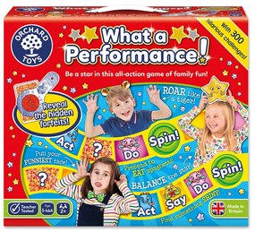 What a Performance Board Game Orchard Toys