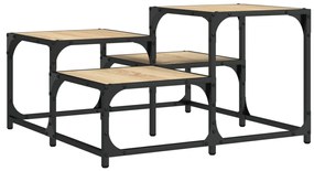 vidaXL Τραπεζάκι Σαλονιού Sonoma Δρυς 68 x 68 x 40 εκ. Επεξεργ. Ξύλο