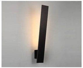 Απλίκα Φωτιστικό Τοίχου LED 12W Αλουμίνιο Luma Lighting-123-01448-18-black-Μαύρο 123-01448-18-black
