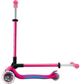 Globber Scooter Elite Lights V2 Fuchsia