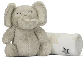 Σετ Δώρου Λούτρινο Elephant Beige με Κουβερτούλα  10340182504 Lorelli