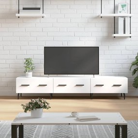 vidaXL Έπιπλο Τηλεόρασης Λευκό 150x36x30 εκ. από Επεξεργασμένο Ξύλο