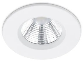 Χωνευτό Σποτ Φωτιστικό Οροφής LED 5,5W IP65 Στρογγυλό Zagros Trio Lighting-650710131-Λευκό 650710131