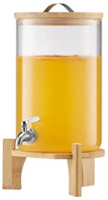 VEVOR Drink Dispenser 8L Beverage Dispenser for Parties Glass with Stand