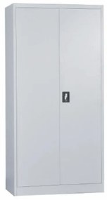 Ντουλάπα Mesa 283, Άσπρο, 185x90x45cm, 43 kg, Πόρτες ντουλάπας: Με μεντεσέδες, Αριθμός ραφιών: 2, Αριθμός ραφιών: 2 | Epipla1.gr