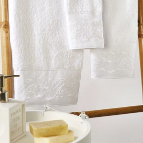 Πετσέτες Μπάνιου (Σετ 3τμχ) Whitegg T054 500gsm