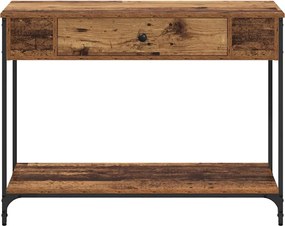 vidaXL Τραπέζι κονσόλας Άλλο Παλαιό ξύλο 100 x 34.5 x 75 εκ.