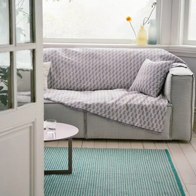 Ριχτάρι Denise 518/ 19 Violet Gofis Home Three-Seater 180x310cm Cotton-Polyester