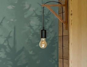 Επιτοίχιο φωτιστικό Wild Atmosphera με λαμπτήρα Ε27 και διαστάσεις 19x3x22.5cm