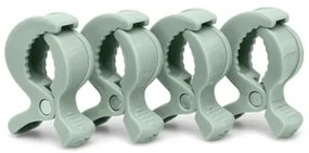 Κλιπ Καροτσιού Kiokids 4τμχ Μέντα