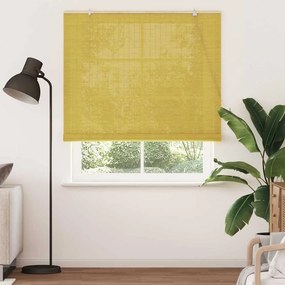 vidaXL Ρόλερ (στόρι) Κίτρινο 140 x 220 cm Μπαμπού