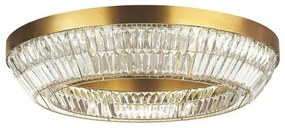 Πλαφονιέρα Φωτιστικό Οροφής LED 55W IP20 3000K Ορείχαλκος 23049 Zambelis-23049-Ορείχαλκος 23049