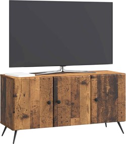 VidaXL Ντουλάπι TV Παλαιωμένο ξύλο 99 x 34,5 x 50 εκ.