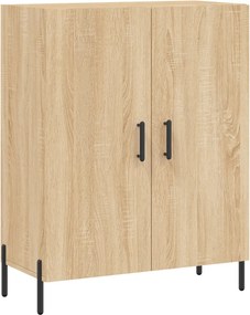 vidaXL Ντουλάπι Sonoma δρυς 69,5 x 34 x 180 εκ. από Επεξεργασμένο Ξύλο