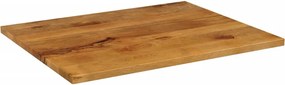 vidaXL Επιτραπέζια επιφάνεια 110x80x2,5 cm Ορθογώνια από μασίφ ξύλο
