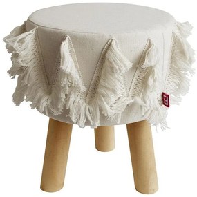 Σκαμπό 701 Fylliana Μπέζ 28x34 εκ. 28x28x34 εκ.