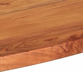 vidaXL Επιφάνεια Τραπεζιού Οβάλ 110x40x2,5 εκ. Μασίφ Ξύλο Ακακίας