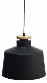 Φωτιστικό Οροφής Μονόφωτο Aca Aeneas KS198830PBW Black Matt