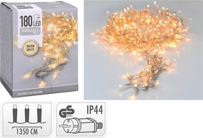 ΣΥΡΜΆΤΙΝΑ &amp; PVC ΛΑΜΠΆΚΙΑ LED LED LIGHTS 180LED WARM WHITE