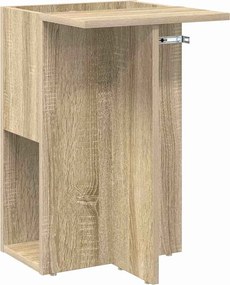 vidaXL End Table Δρύς Sonoma 35 x 40 x 55 εκ. Επεξεργασμένο ξύλο