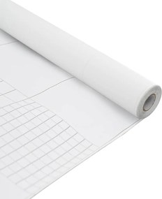 vidaXL Αυτοκόλλητη Μεμβράνη Παράθυρου Λευκό με Θολό Εφέ 60 x 2000 cm