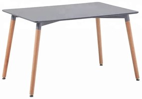 Τραπέζι Minimal 160Χ90X74Υεκ. Grey Natural HM8697.10 Μέταλλο,Τεχνόδερμα
