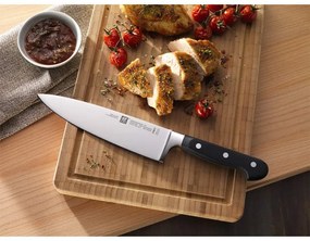 Zwilling Professional Chef's Knife S 31021201, 20cm, Ανοξείδωτο ατσάλι 18/10, σφυρηλατημένες λεπίδες Sigmaforge, σκλήρυνση πάγου Friodur, Ασημί/Μαύρο