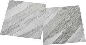 vidaXL Πλάκες Δαπέδου 55 pcs Γκρι 5,11 τ.μ. PVC