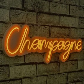 Διακοσμητικό Φωτιστικό Τοίχου Champagne 395NGR1791 60x18cm Led 13,6W Yellow Wallity