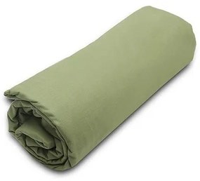 Κατωσέντονο Menta με λάστιχο 11 Olive Διπλό (160x200+20)