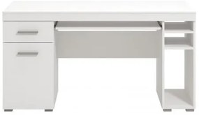ΓΡΑΦΕΙΟ ALFA OPAQUE WHITE 145x66x76εκ 11011778