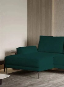 Γωνιακός καναπές Holland Mini-Prasino-Αριστερή